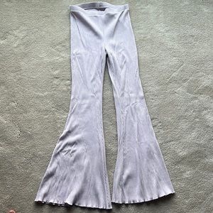 Lilac flared pant
